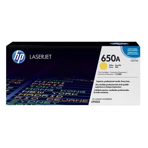 фото Картридж laserjet 650a, желтый (ce272ah) hp