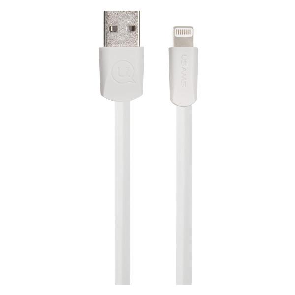 фото Кабель u2, usb/lightning, 1,2m white (sj199ip02) usams