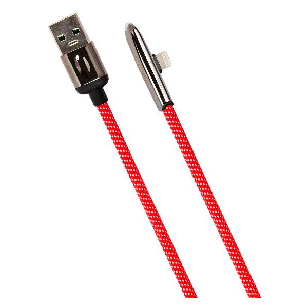 фото Кабель u34, usb/lightning, с индикатором, 1,2m red (sj362usb02) usams