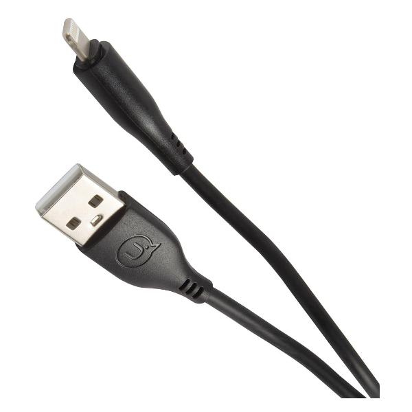 фото Кабель us-sj266 u18, lightning, 1m black (sj266usb01) usams