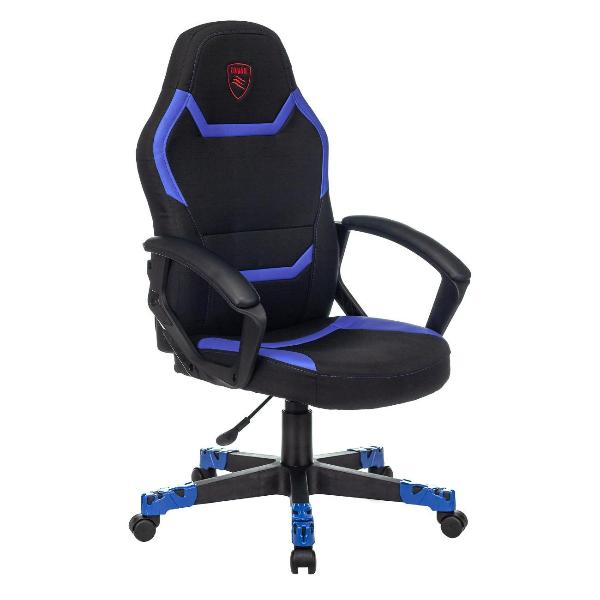 фото Игровое кресло 10 black/blue zombie