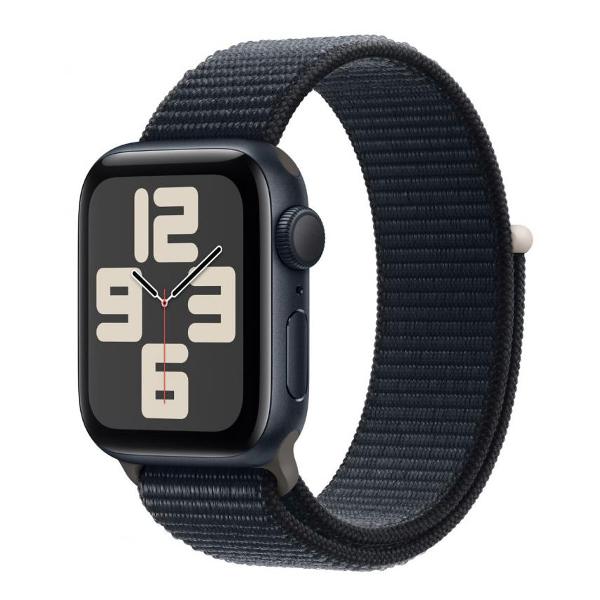 фото Смарт-часы watch se (2023) 40mm midnight aluminum case with midnight sport loop (mre03ll/a) apple