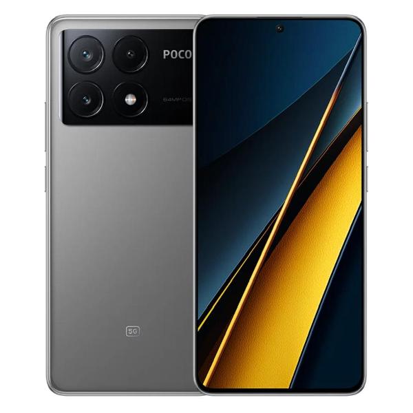 фото Смартфон poco x6 pro 12/512gb gray xiaomi