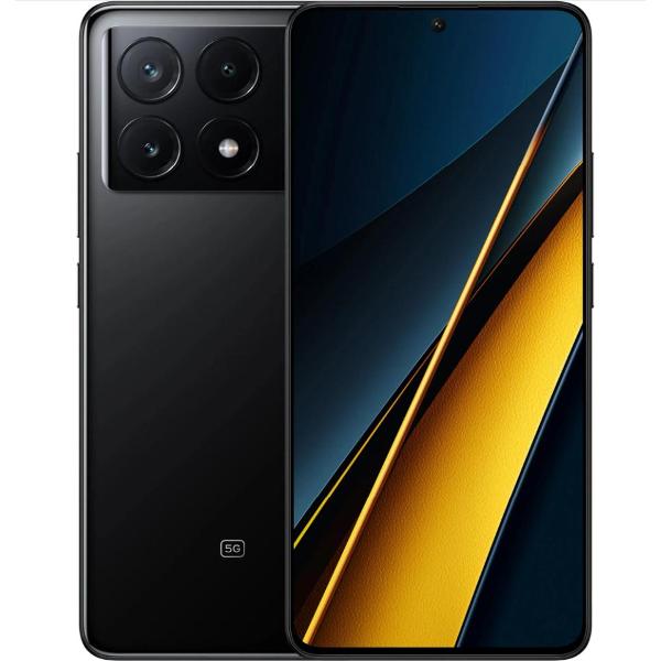 фото Смартфон poco x6 pro 8/256gb black xiaomi