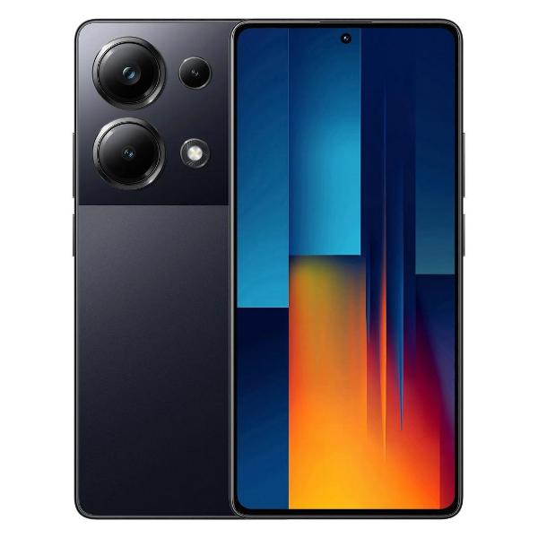 фото Смартфон poco m6 pro 8/256gb black xiaomi