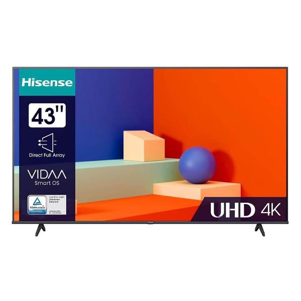 фото Ultra hd (4k) led телевизор 43" 43a6k hisense