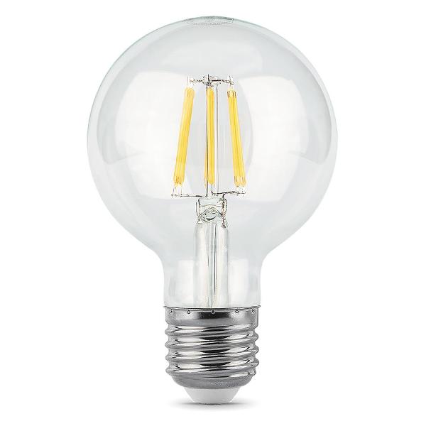 фото Светодиодная лампа filament g95 6w 630lm 2700к е27 led 1/20 (105802106) gauss