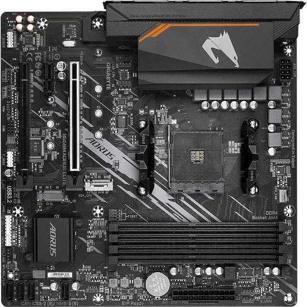 фото Материнская плата b550m aorus elite gigabyte