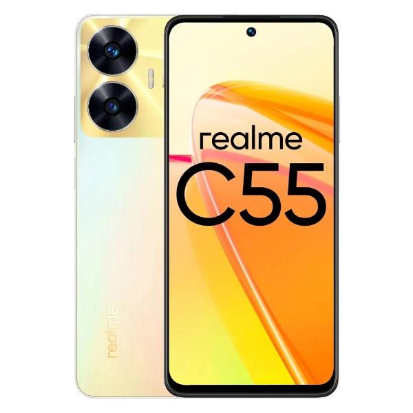 фото Смартфон с33 4/128gb gold realme
