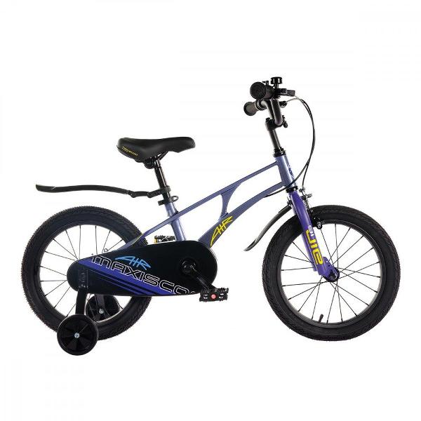 фото Велосипед детский air стандарт плюс 16'' (2024), синий карбон (msc-a1635) maxiscoo