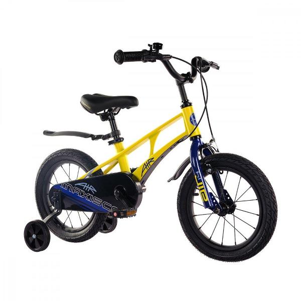 фото Велосипед детский air стандарт плюс 14'' (2024), желтый матовый (msc-a1431) maxiscoo