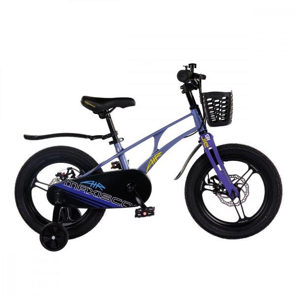 фото Велосипед детский air pro 16'' (2024), синий карбон (msc-a1635p) maxiscoo