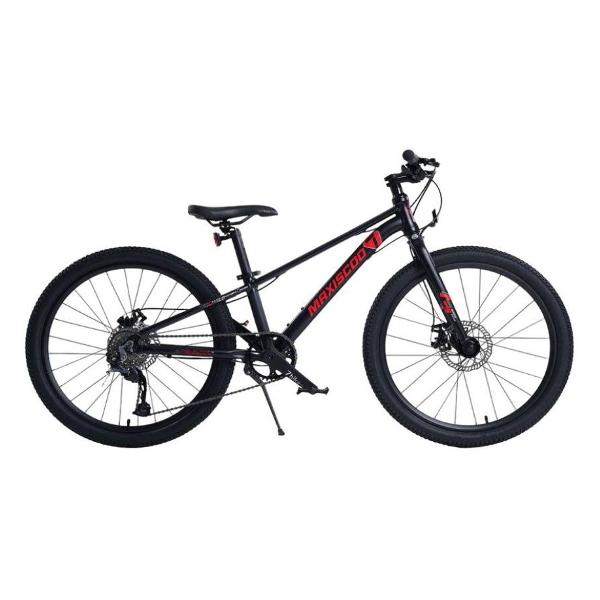 фото Велосипед детский 7bike 24" m500 2024, черный (msc-m7-2403p) maxiscoo