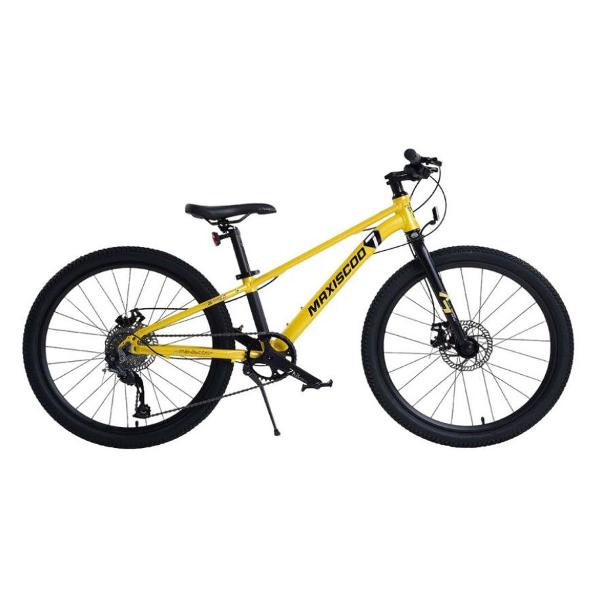 фото Велосипед детский 7bike 24" m500 2024, желтый (msc-m7-2404p) maxiscoo