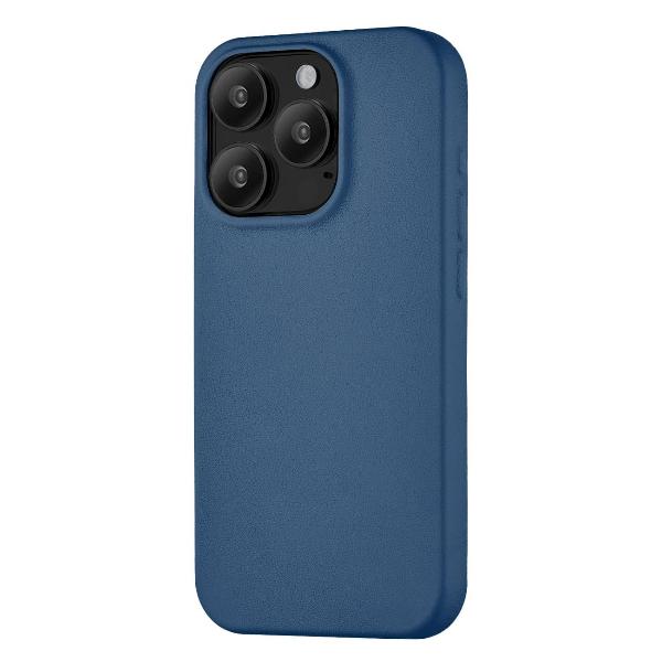 фото Чехол capital case для iphone 15 pro, синий (cs305db61pcp-i23m) ubear