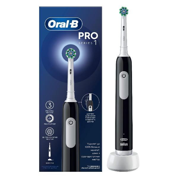 фото Электрическая зубная щетка pro 1 (d305.513.3) oral-b