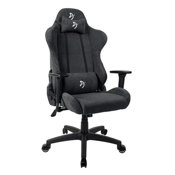 фото Игровое кресло torretta soft fabric dark grey arozzi