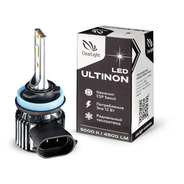 фото Автомобильная лампа ultinon h11 4500im 5000k (clultledh11) clearlight