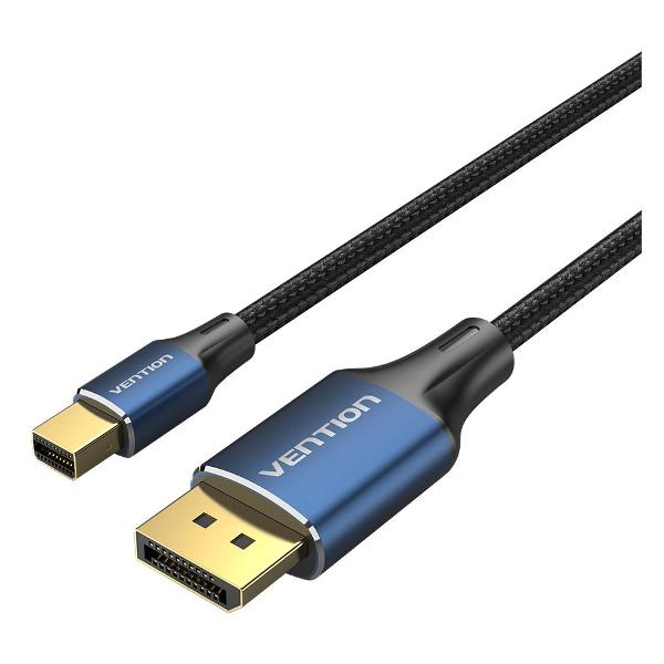 фото Кабель displayport v1.4 20m/mini dp m, 1,5 м (hcflg) vention