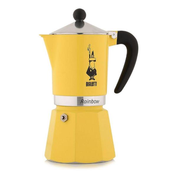 фото Кофеварка гейзерная rainbow yellow (4983) bialetti