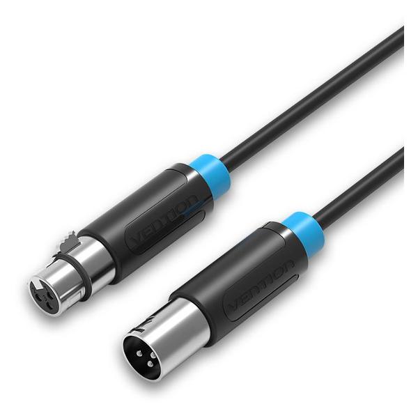 фото Кабель xlr m/xlr f, 3 м (bbfbi) vention