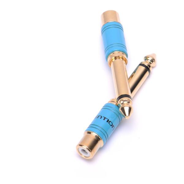 фото Переходник jack 6.35mm m/rca f (vdd-c03) vention