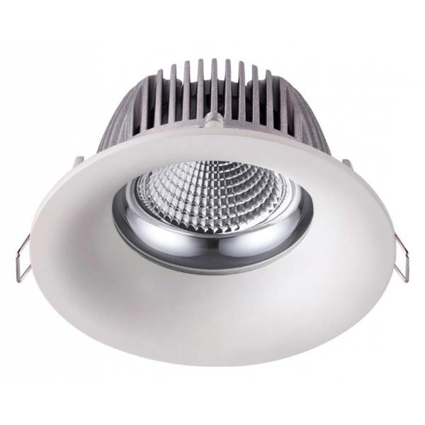 фото Встраиваемый светильник glok led (358024) novotech