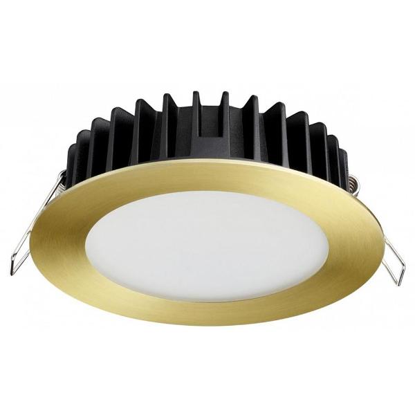 фото Встраиваемый светильник lante led (358953) novotech