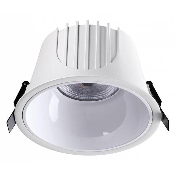 фото Встраиваемый светильник knof led (358702) novotech