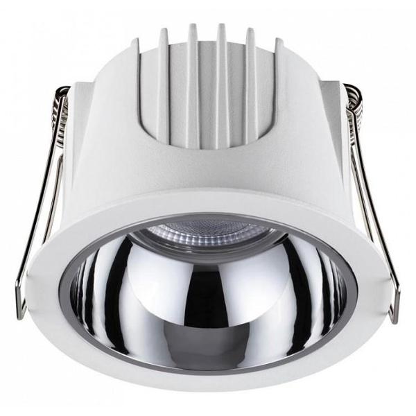 фото Встраиваемый светильник knof led (358689) novotech