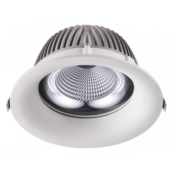 фото Встраиваемый светильник glok led (358027) novotech