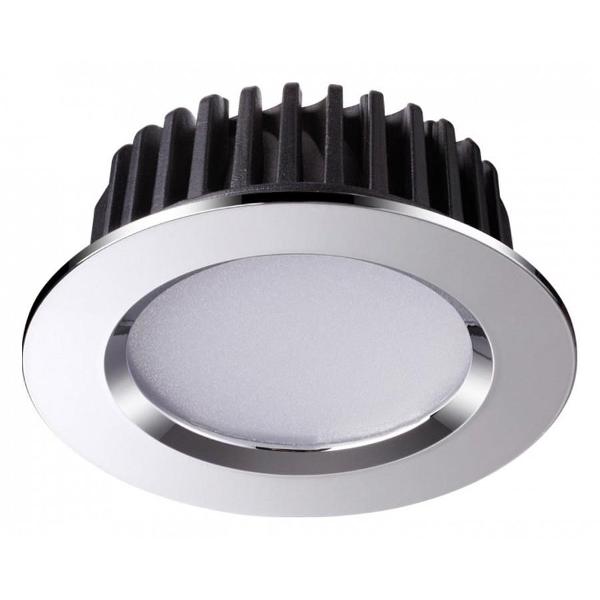 фото Встраиваемый светильник drum led (357601) novotech