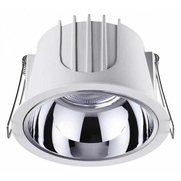 фото Встраиваемый светильник knof led (358693) novotech