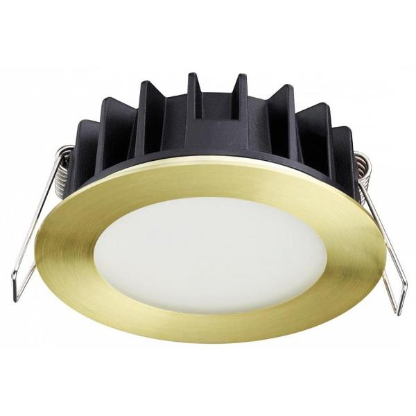 фото Встраиваемый светильник lante led (358950) novotech