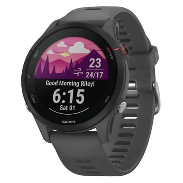 фото Смарт-часы forerunner 255 slate grey (010-02641-10) garmin