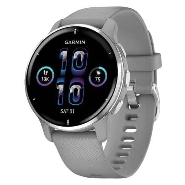 фото Смарт-часы venu 2 plus silver bezel (010-02496-10) garmin