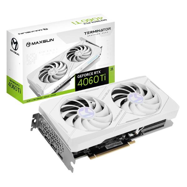 фото Видеокарта nvidia geforce rtx 4060 ti terminator w 8g t1 maxsun