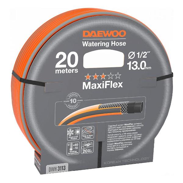 фото Шланг садовый power products maxiflex, 1/2", 13 мм, 20 м (dwh 3113) daewoo