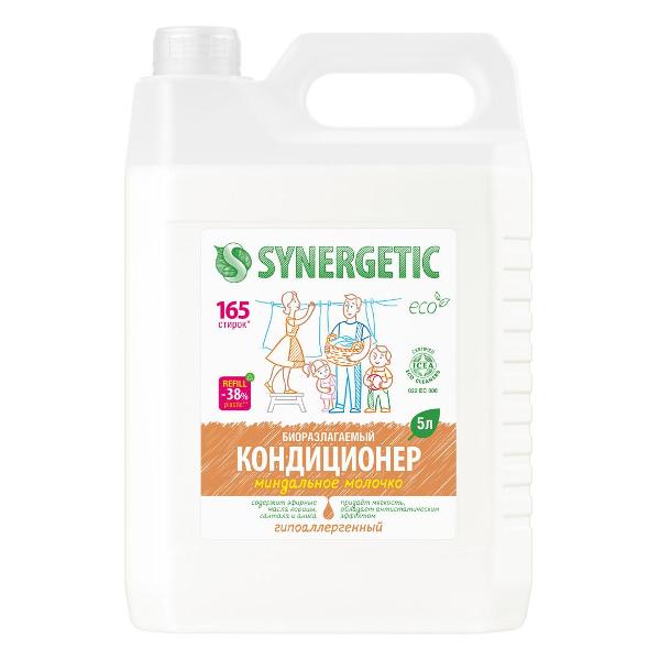 фото Кондиционер для белья "миндальное молочко", 5 л (110508) synergetic