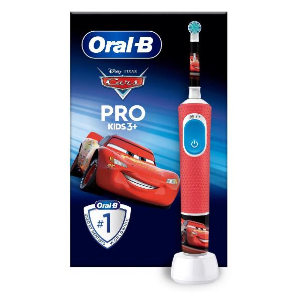 фото Электрическая зубная щетка vitality pro kids cars (d103.413.2k) oral-b