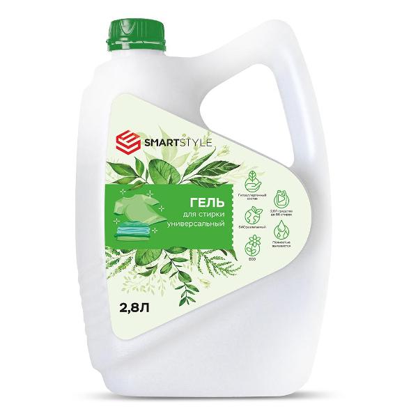 фото Гель для стирки универсальный, 2,8 л (4607947370638) smartstyle 