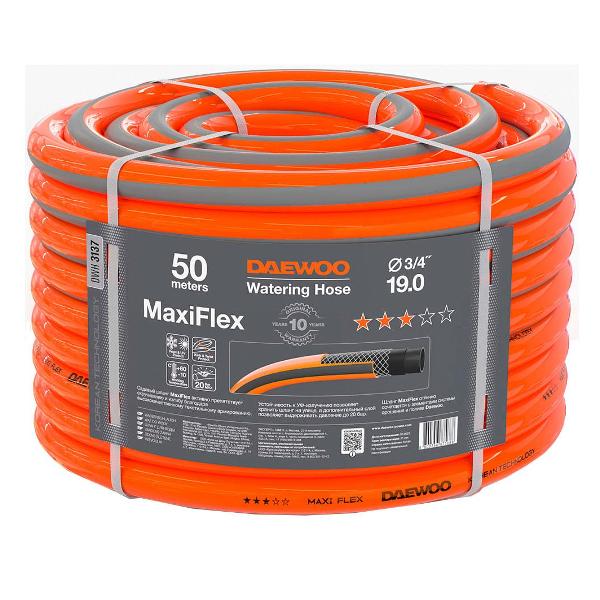 фото Шланг садовый power products maxiflex, 3/4", 19 мм, 50 м (dwh 3137) daewoo