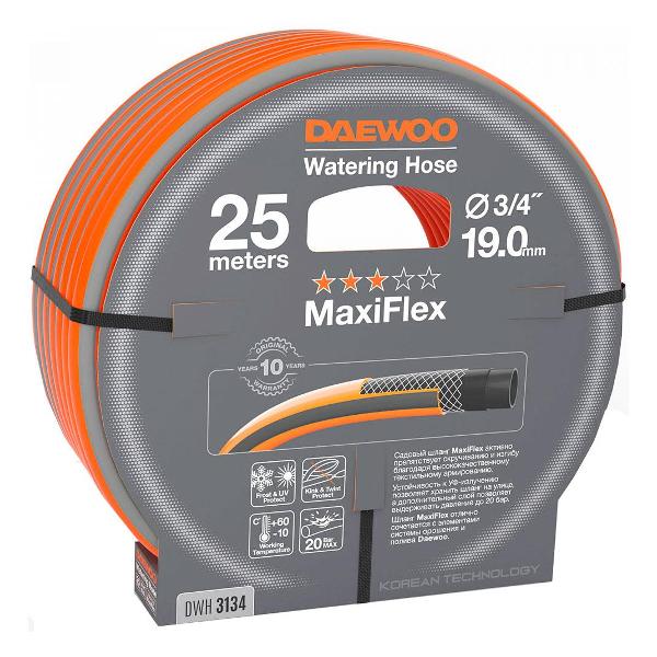 фото Шланг садовый power products maxiflex, 3/4", 19 мм, 25 м (dwh 3134) daewoo