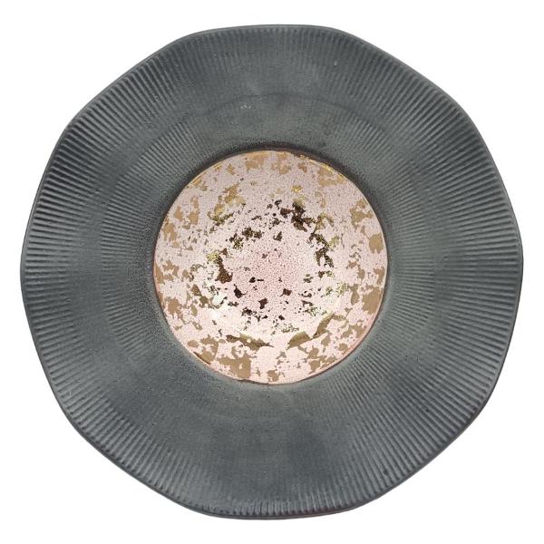 фото Тарелка paste collection, 25,7 см, розовое золото (winc6100041) homium