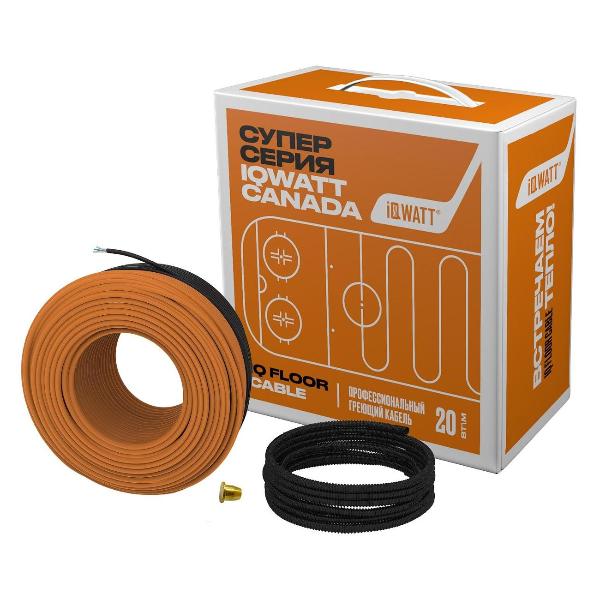 фото Кабель греющий iq floor cable 300 вт, 2 кв.м, 15 м (00203) iqwatt