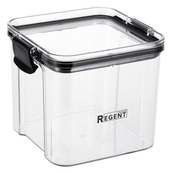 фото Контейнер для сыпучих продуктов linea desco, пластик, 700 мл (93-de-ca-30-700) regent inox
