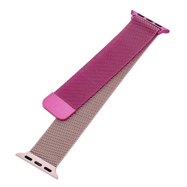 для Apple Watch Series 8 41mm, металлический, фиолетовый/розовый