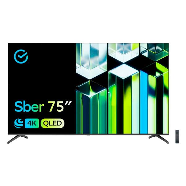 фото Ultra hd (4k) qled телевизор 75" sdx-75uq5231 sber