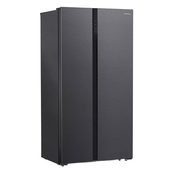 фото Холодильник cs5003f, черная сталь hyundai