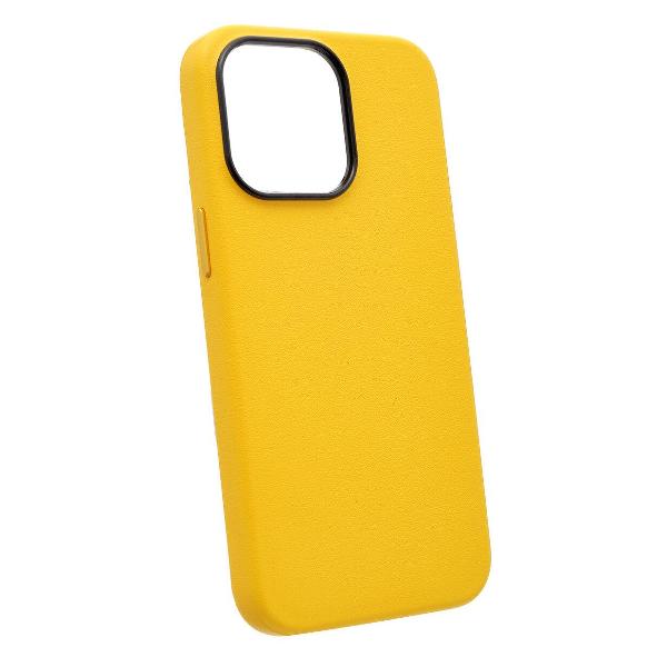 фото Чехол collection для iphone 15 pro max, жёлтый (2038648431410) noble